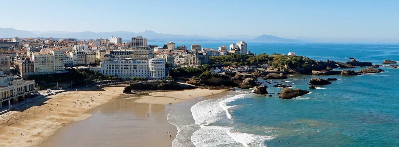 L'Etape, 2Ch, 250M Gde Plage, Tt A Pieds, Parking Couvert Lägenhet Biarritz Exteriör bild
